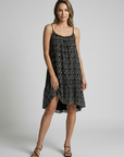 Women’s pink women's floral dress loose fit