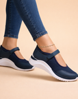 women's mary jane strap sneakers