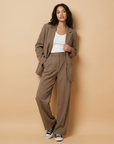 Women’s women's blazer and trouser two piece set