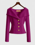 Women's yellow soft knit cosy cardigan
