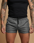 Bold Men's Shorts with Zipper Pockets, Close Fit 0