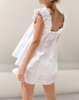 Charming Womens Lounge Set With Ruffle Details 2