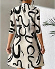 Chic Summer Dress With Trendy Print Design 3