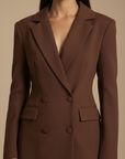 Chic Women's Dress With Pleated Skirt Design 4
