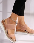 Chic Women's Platform Sandals with Sporty Design 2
