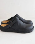 Men's brown faux leather moccasin slippers