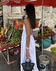 Coastal Cowgirl Maxi Dress Open Back V-Neck Casual Sleeveless Regular Fit 3