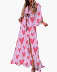 Colorful Maxi Dress Floral Print Lightweight Summer Casual Women's 4