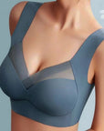 Comfort Bra Wireless Design Natural Cup Breathable Stretchy Material Women 0
