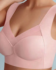 Comfort Bra Wireless Design Natural Cup Breathable Stretchy Material Women 6