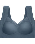 Comfort Bra Wireless Design Natural Cup Breathable Stretchy Material Women 8