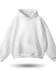 Steel grey weighted hoodie with cosy comfort fit