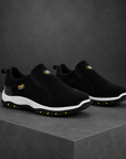 Men's camel slip-on outdoor sneakers