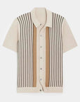 Men’s men's knitted polo top