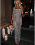 Elegant Crystal Embellished Evening Gown 5