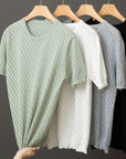 Men’s men's knitted cotton t-shirt
