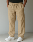 Fresh Linen Pants Women With Adjustable Waist 2