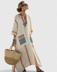 Fresh Maxi Dress With Flattering Relaxed Fit 0