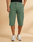 Fresh Men's Cargo Shorts With Knee-Length Pockets 11