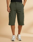 Fresh Men's Cargo Shorts With Knee-Length Pockets 12