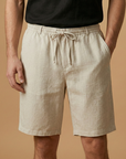 Fresh Men's Shorts with Drawstring Waist Relaxed Fit 0