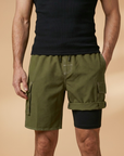 Fresh Men's Swim Trunks with Cargo Pockets 8