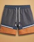 Fresh Men's Swim Trunks with Striped Design 1