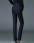 women's tailored straight-leg trousers