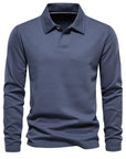 Men's beige soft knit crew jumper