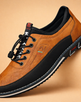 men's vegan leather lace-up dress shoes