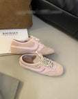 women's retro chunky lace-up sneakers