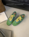 women's retro chunky lace-up sneakers