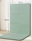 Komfortabler Faltbarer Yoga Mat für Unisex Tragbar Eco-Friendly 6mm Dicke 1