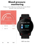 Leichte Smartwatch für Herren Damen GPS Herzfrequenzmonitor langlebig Fitness 2