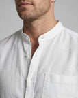 Liam | Men's Shirt Casual Fit Stand-Up Collar 3