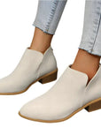Low Heel Ankle Boots for Women - Comfortable Everyday Style 2