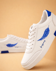 men's classic low-top leather-look sneakers