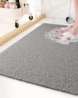 Luxurious Shower Mat for Unisex Soft Non-Slip Microban Quick Dry 0