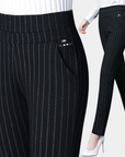 women's high waist slim stretch trousers
