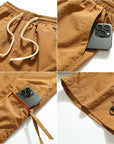 Men's Cargo Shorts With Elastic Waistband 4