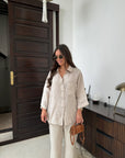 women's two-piece summer co-ord set