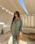 women's two-piece summer co-ord set