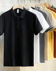 Men’s men's lightweight cotton polo shirt