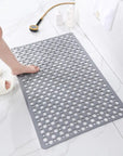 Non-Slip Shower Mat for All Ages Antibacterial PVC Durable 2