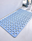 Non-Slip Shower Mat for All Ages Antibacterial PVC Durable 6