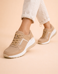 women's hidden wedge sneakers