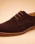 men's vegan leather lace-up oxford shoes