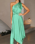 One Shoulder Midi Dress With Sleek Silhouette 3