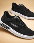 men's low-top lace-up street sneakers