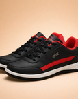 men's cushioned casual lace-up sneakers